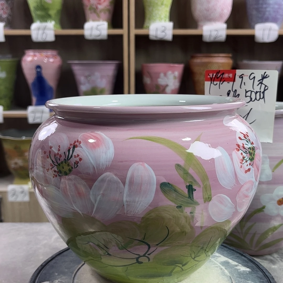 景德镇陶瓷花盆花盆