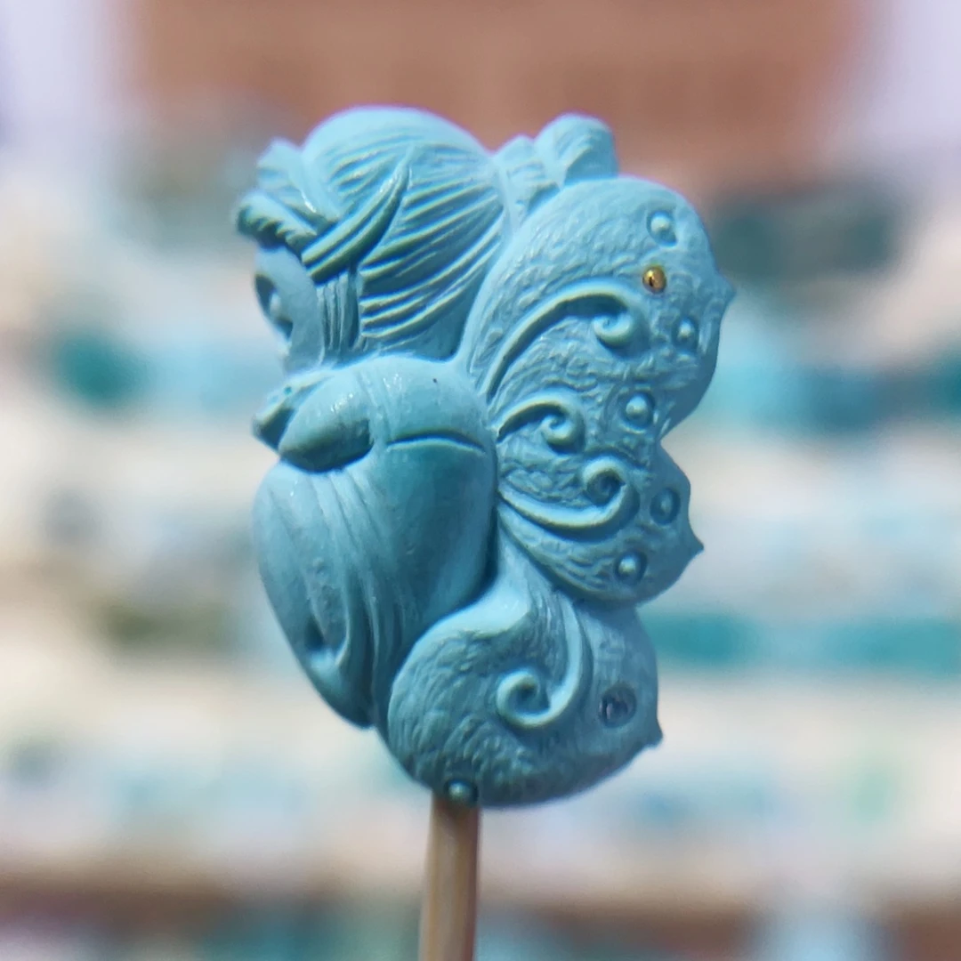 绿松石珠宝奇石未镶嵌