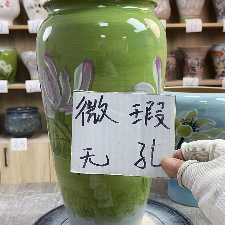 缸茼****）13xc景德镇陶瓷花盆