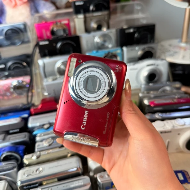 8新 Canon/佳能 十二数码 佳能A480复古CCD包配件