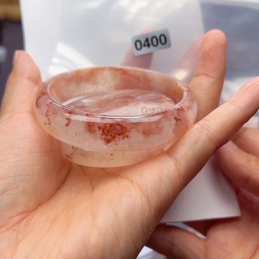 未镶嵌手镯石英质玉小*