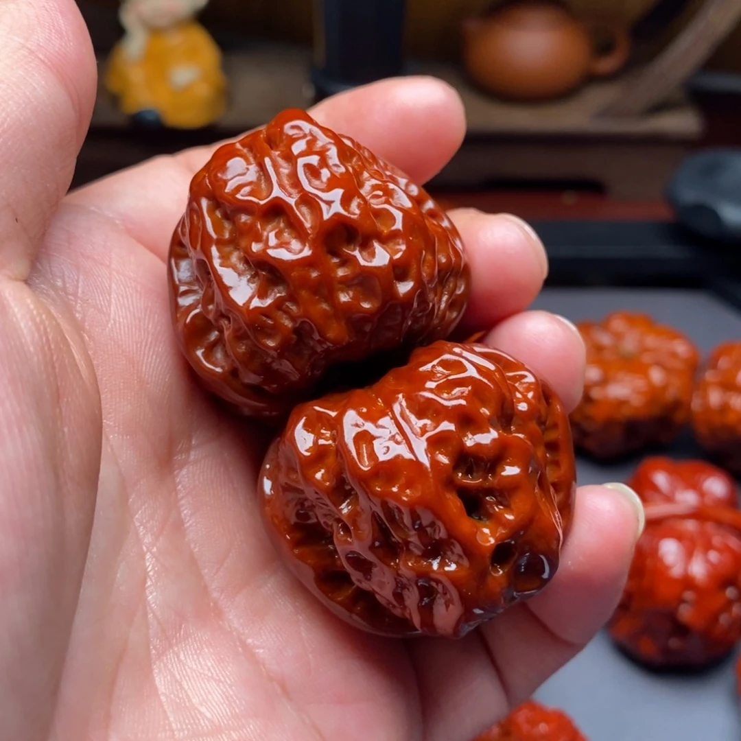 文玩核桃吊坠38蛤蟆头