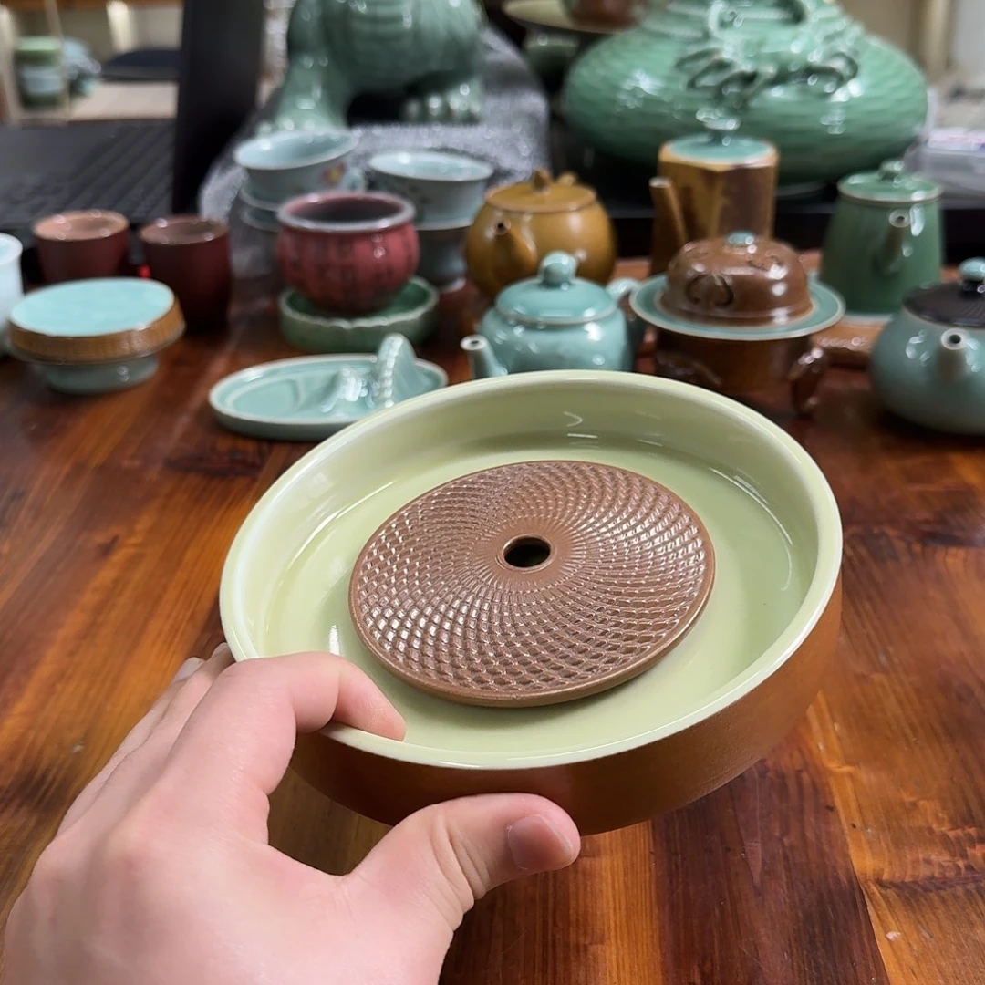 小仲青瓷茶器微瑕8436