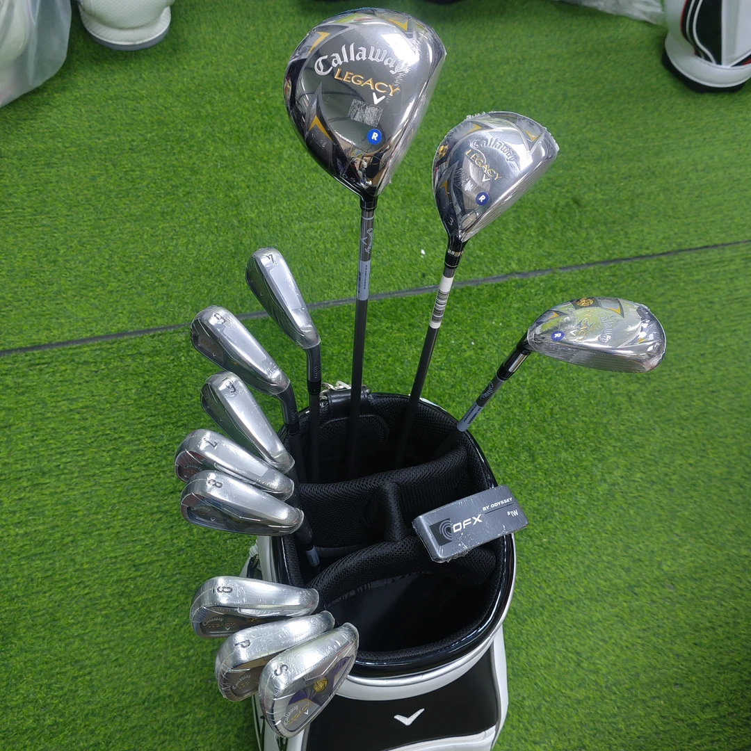 卡拉威LEGACY紫金版男士高尔夫套杆 3木8铁1推1包 50g碳素R