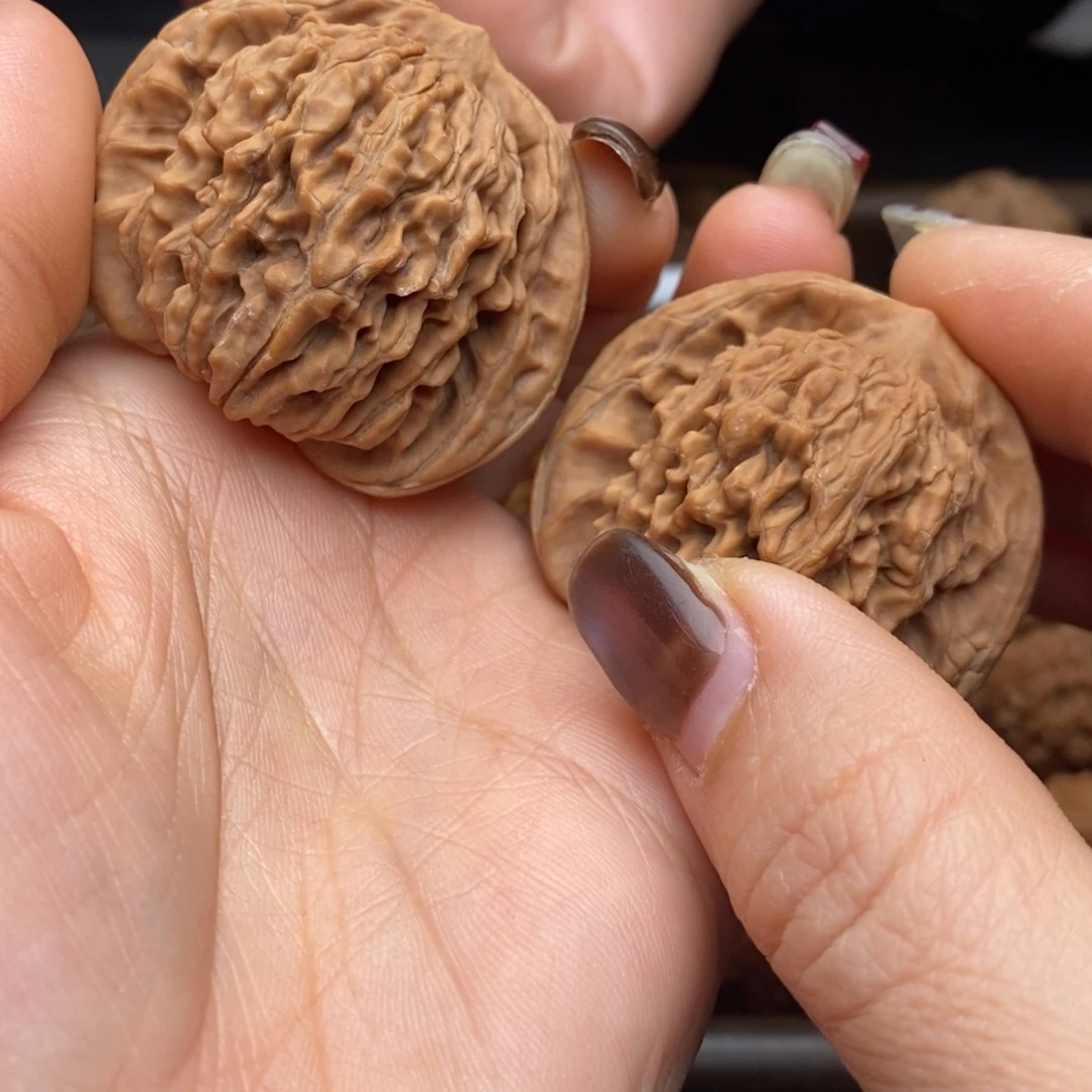 拼***叔把件文玩核桃四座楼