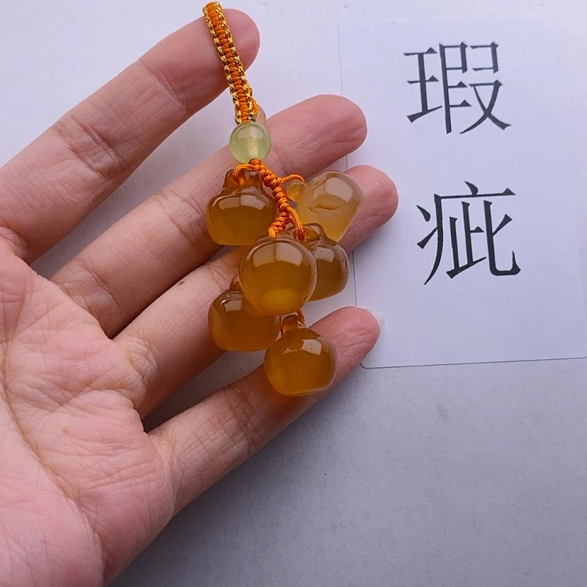 【闪购商品】玛瑙/玉髓车挂未镶嵌