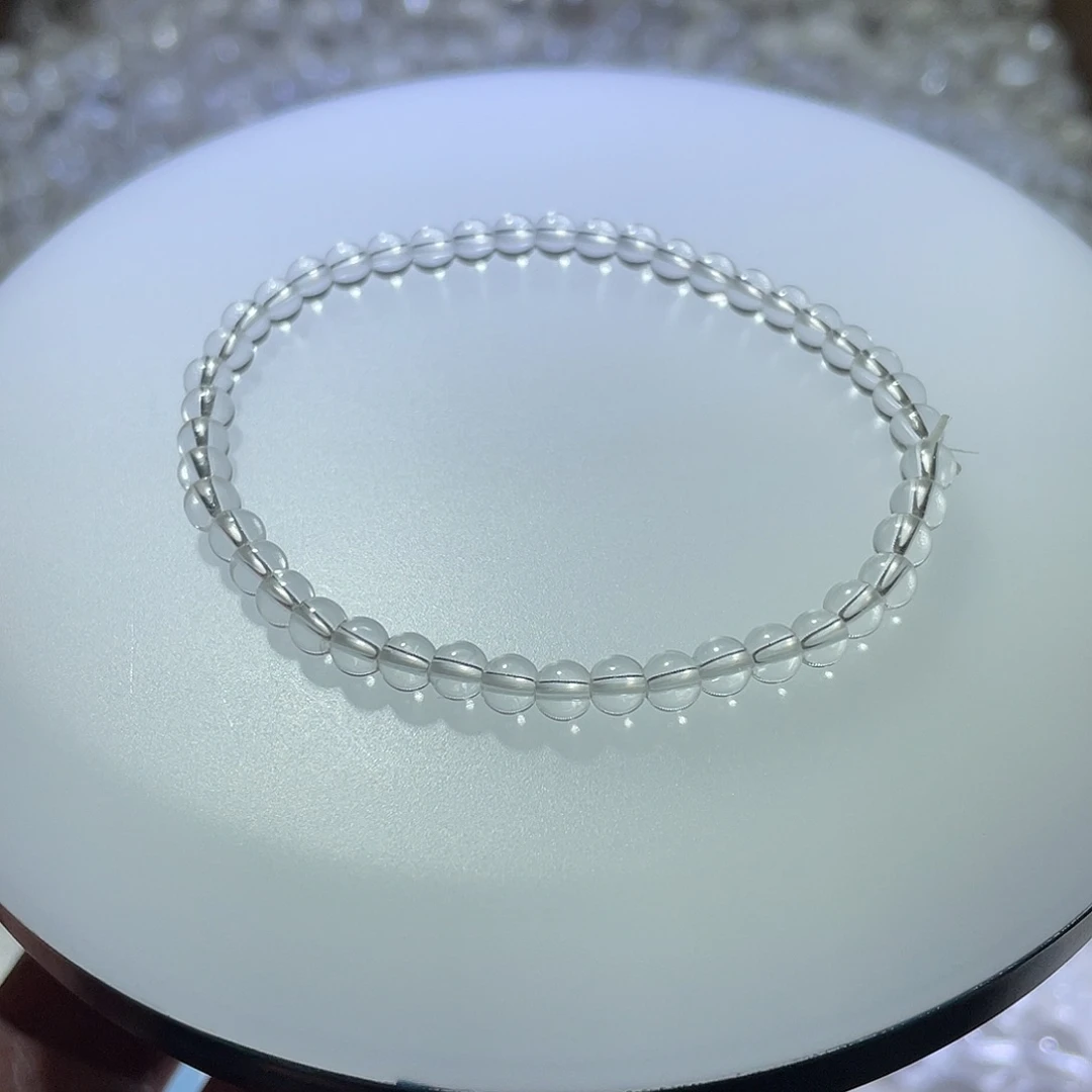 未镶嵌手串水晶白水晶4m单圈福利