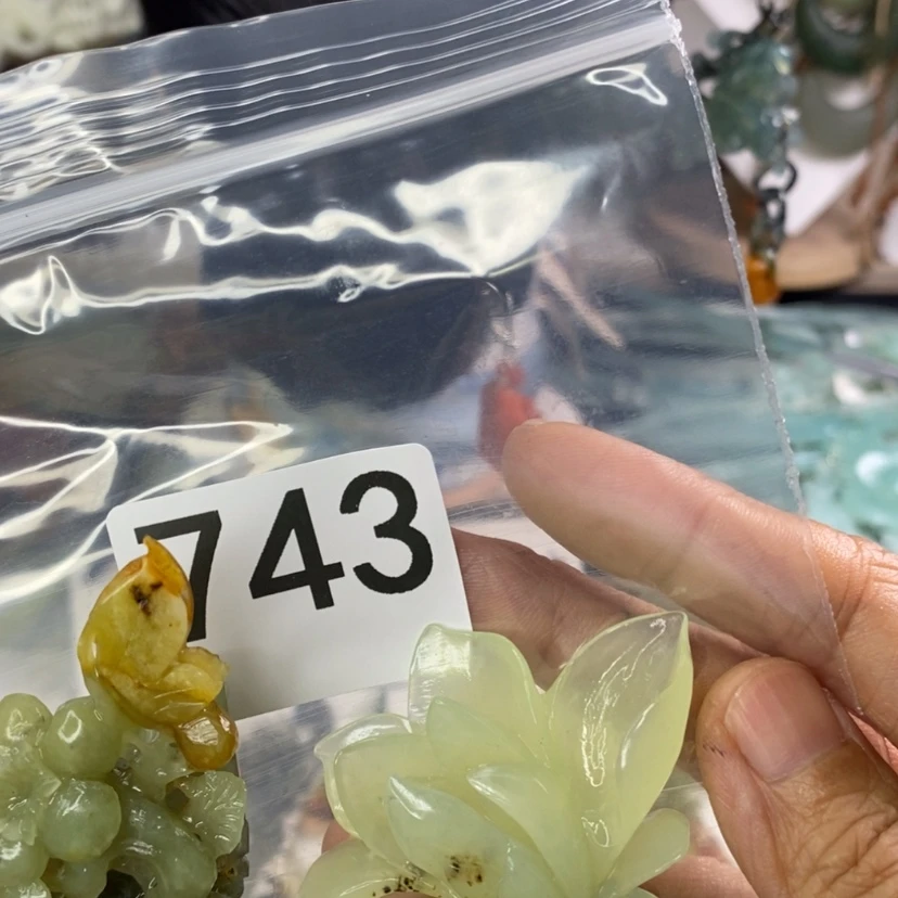 【闪购商品】岫玉发饰合金竼****s发簪