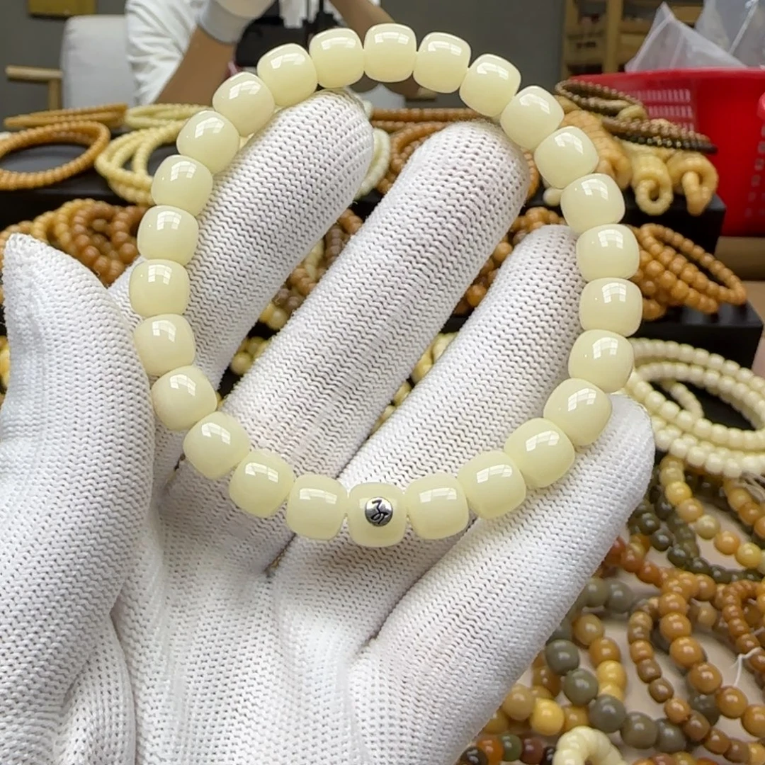 菩提根/象牙果手串8.9 5年 鬼工 霜降