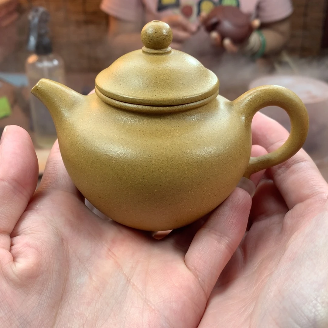 茶壶紫砂莲子 段泥