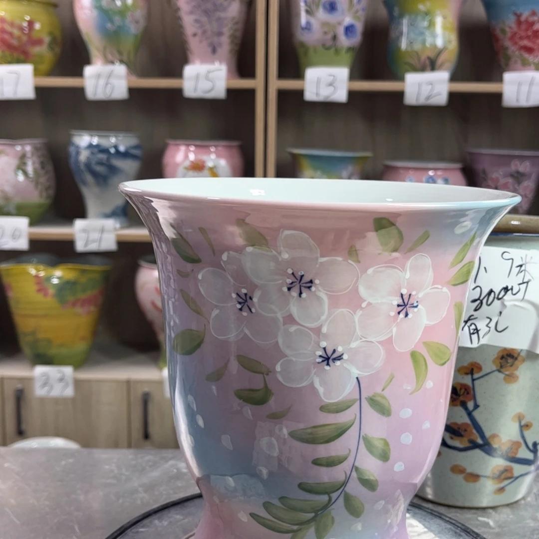 景德镇陶瓷花盆花盆