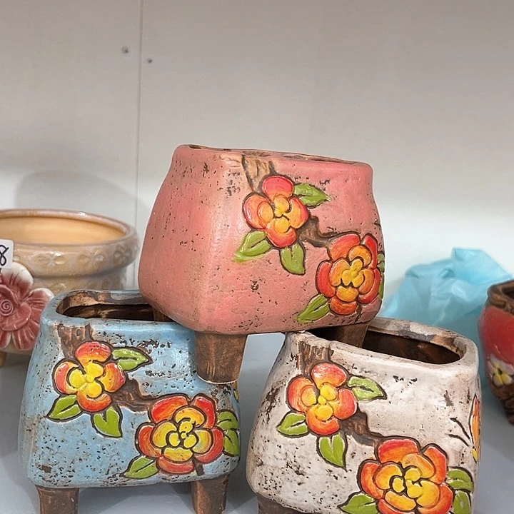 红陶粗陶多肉花盆