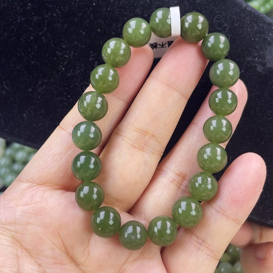 和田玉未镶嵌手链12