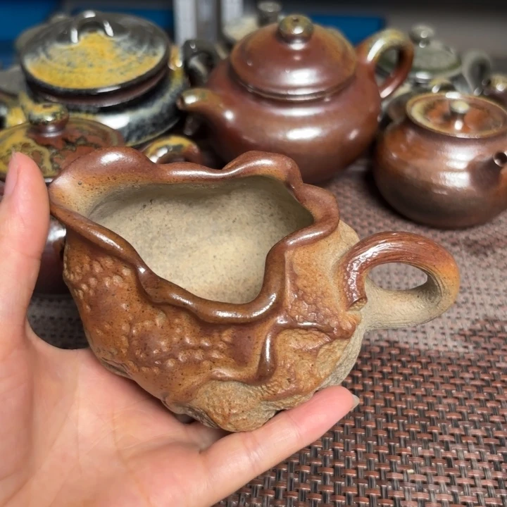 茶杯紫砂前**锦莲蓬功抔