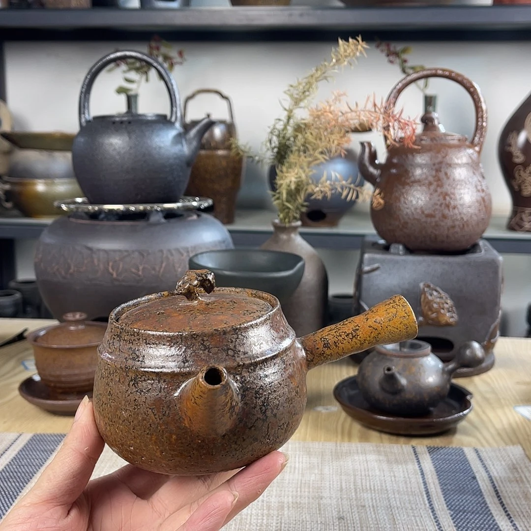 紫砂粗陶实用砂锅