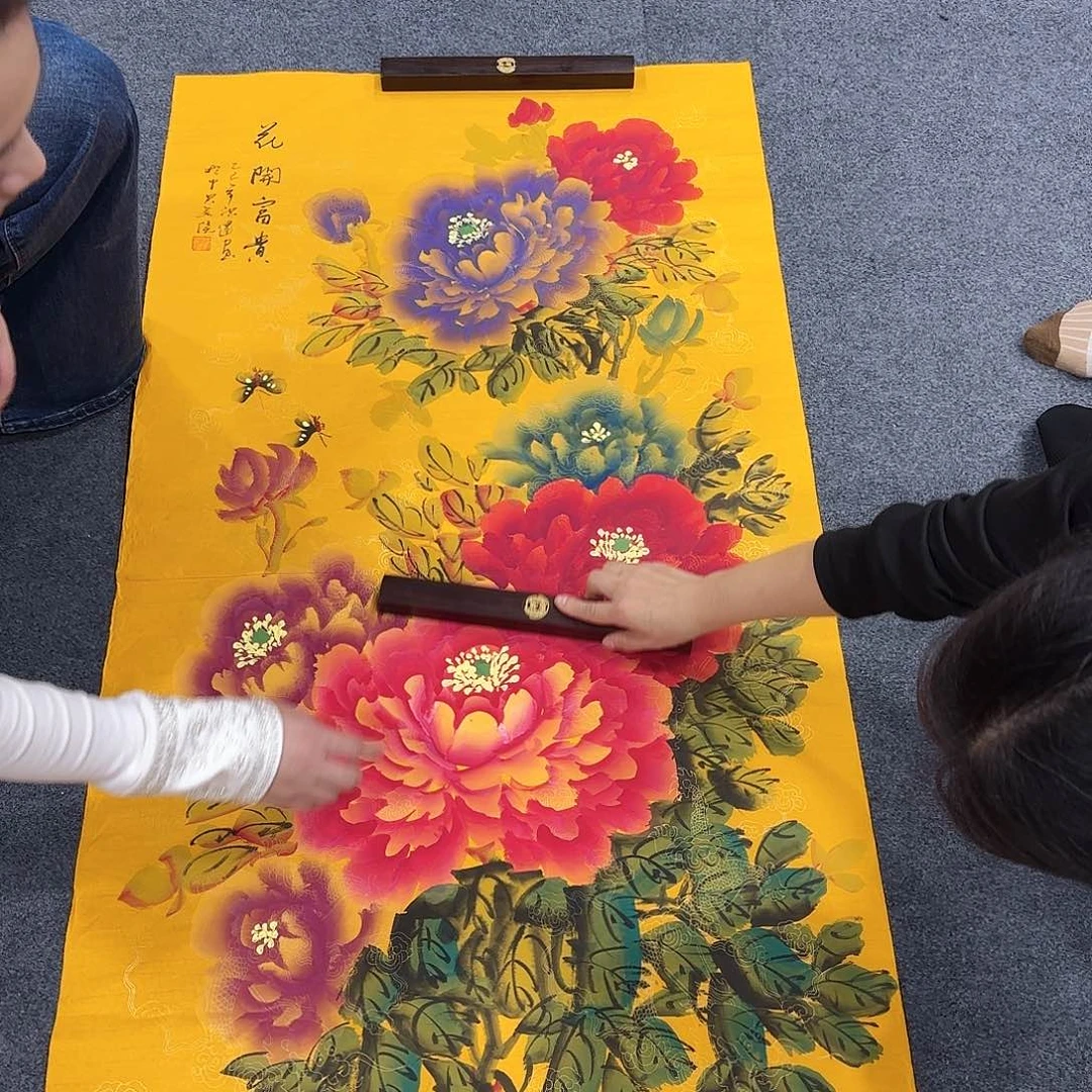 国画非常精美的一幅作品