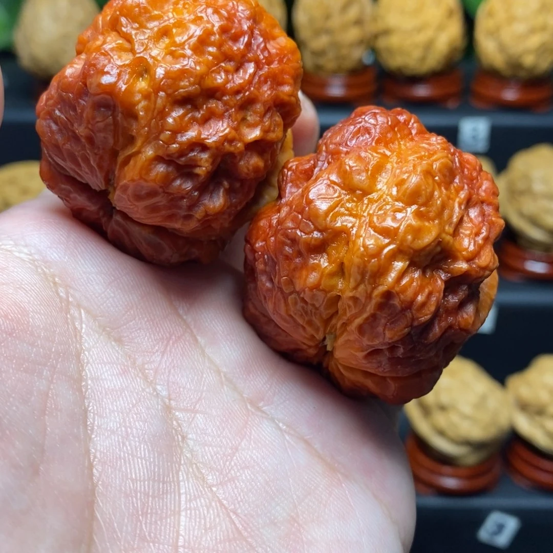 把件文玩核桃44臻龙蛤蟆头