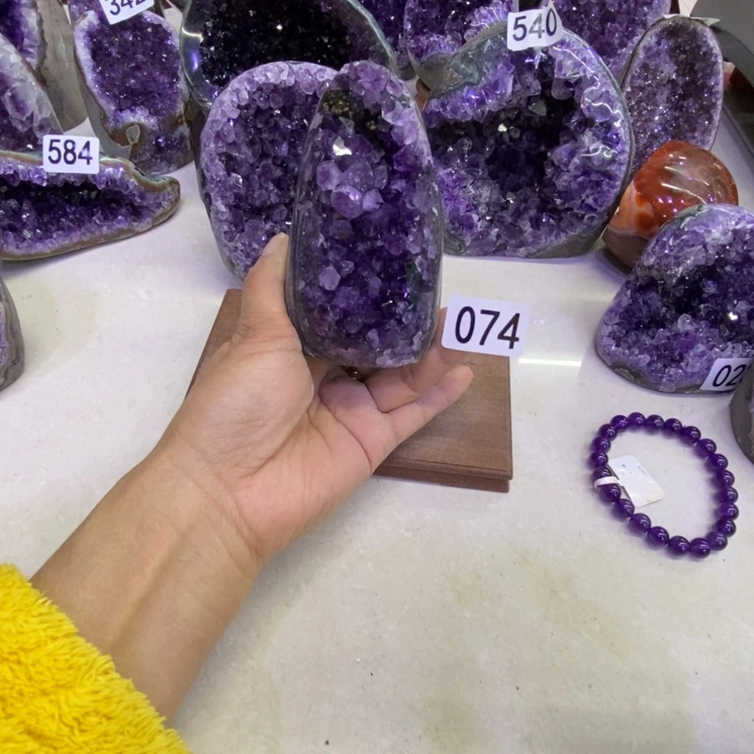 大型摆件（非配饰）未镶嵌紫晶