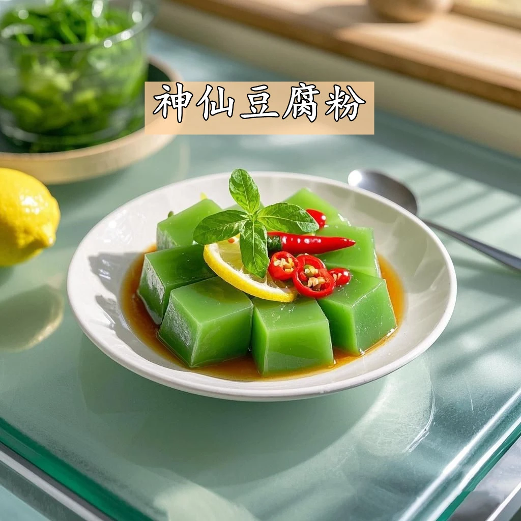 正宗神仙豆腐树叶凉粉专用粉纯天然绿色1包做一斤树叶豆腐甜品
