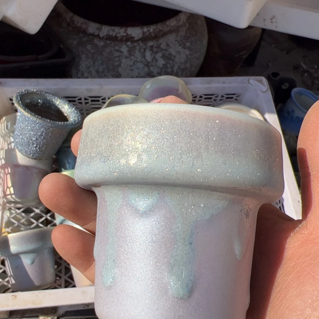 新疆包邮 小号电镀盆一只