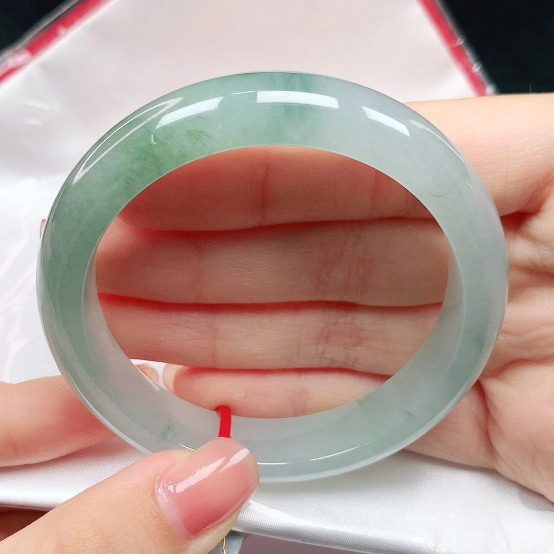 未镶嵌手镯翡翠54圈113329