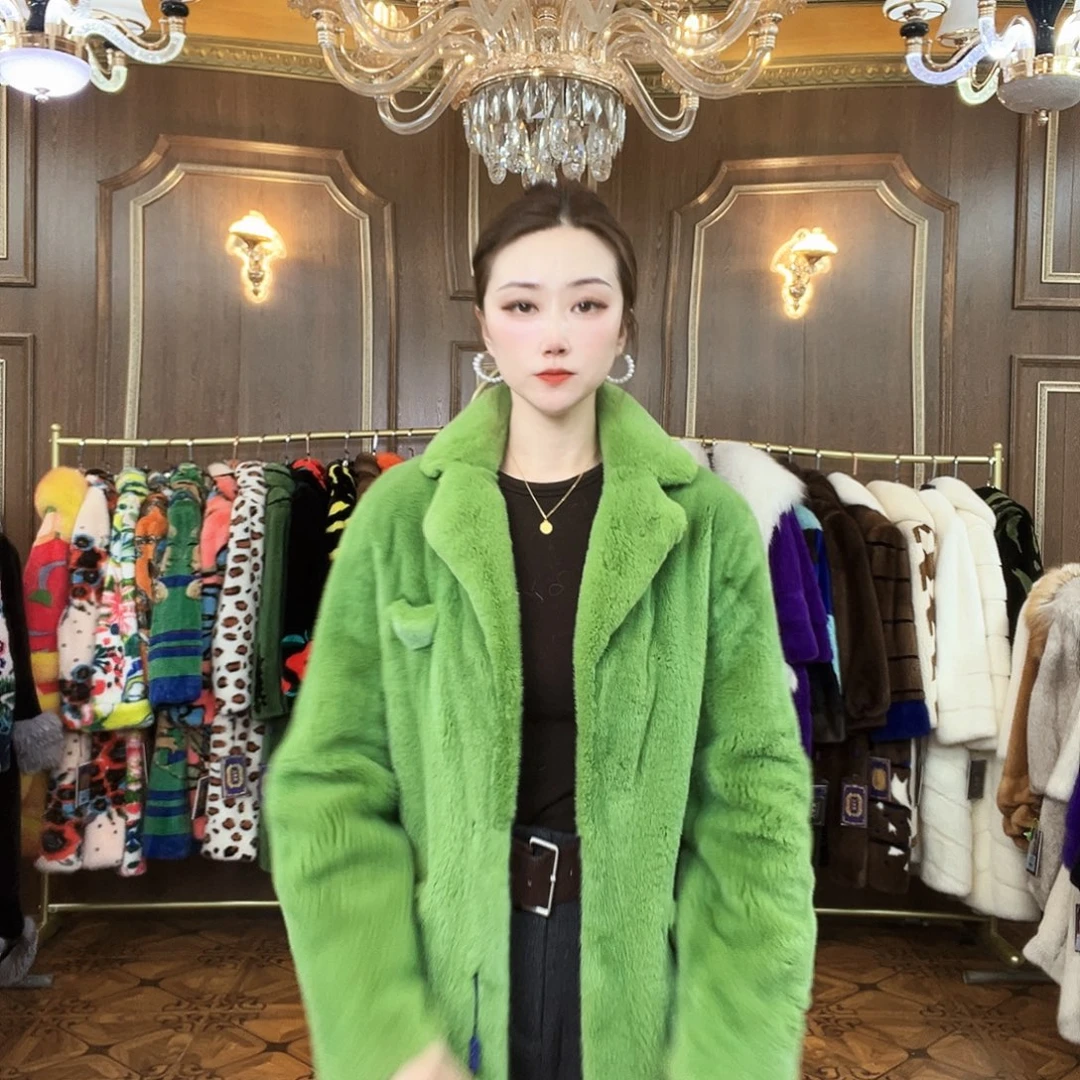 貂皮大衣时尚潮流