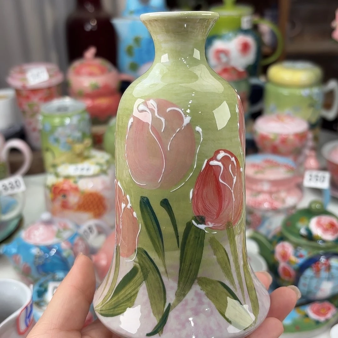 景德镇手绘高温釉下彩陶瓷茶具