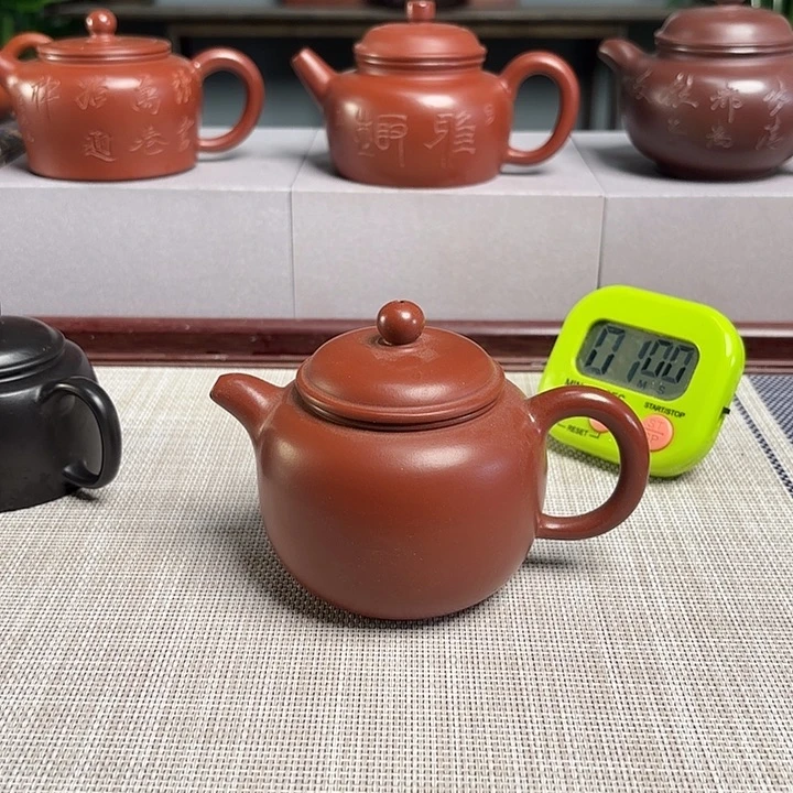 懒***拉茶壶紫砂宜兴原矿手工紫砂壶