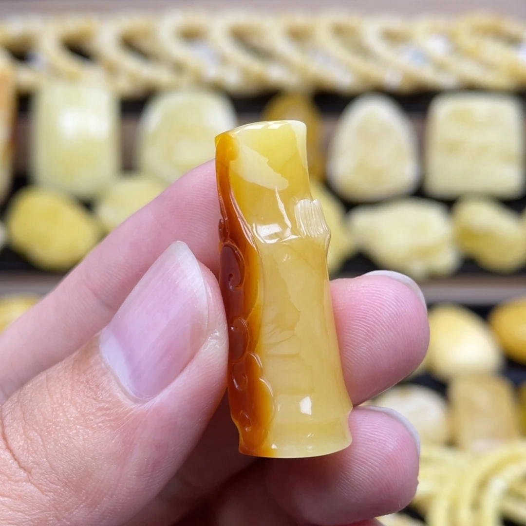 琥珀未镶嵌裸石琥珀蜜蜡