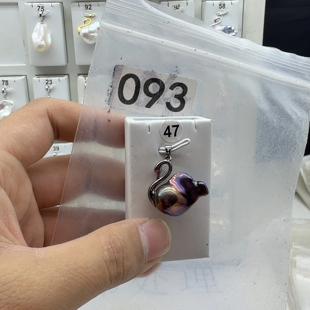 合金颈饰淡水珍珠