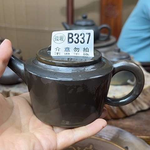 戬谷龙窑柴烧茶壶337