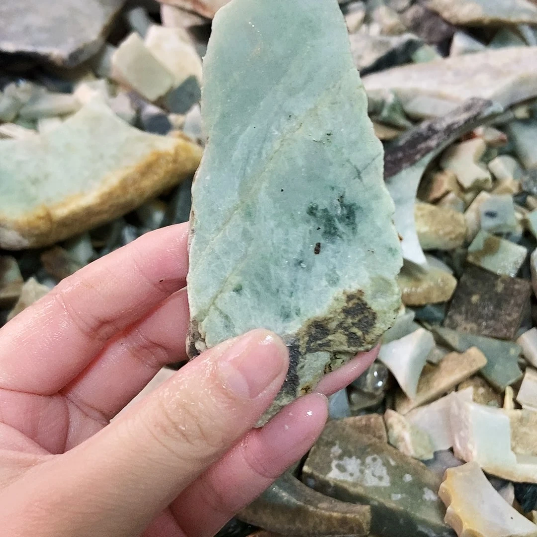 翡翠未镶嵌颈饰天然翡翠