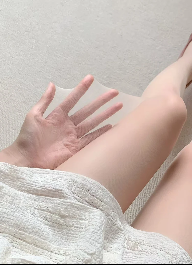 薄款防勾丝纯色连裤袜