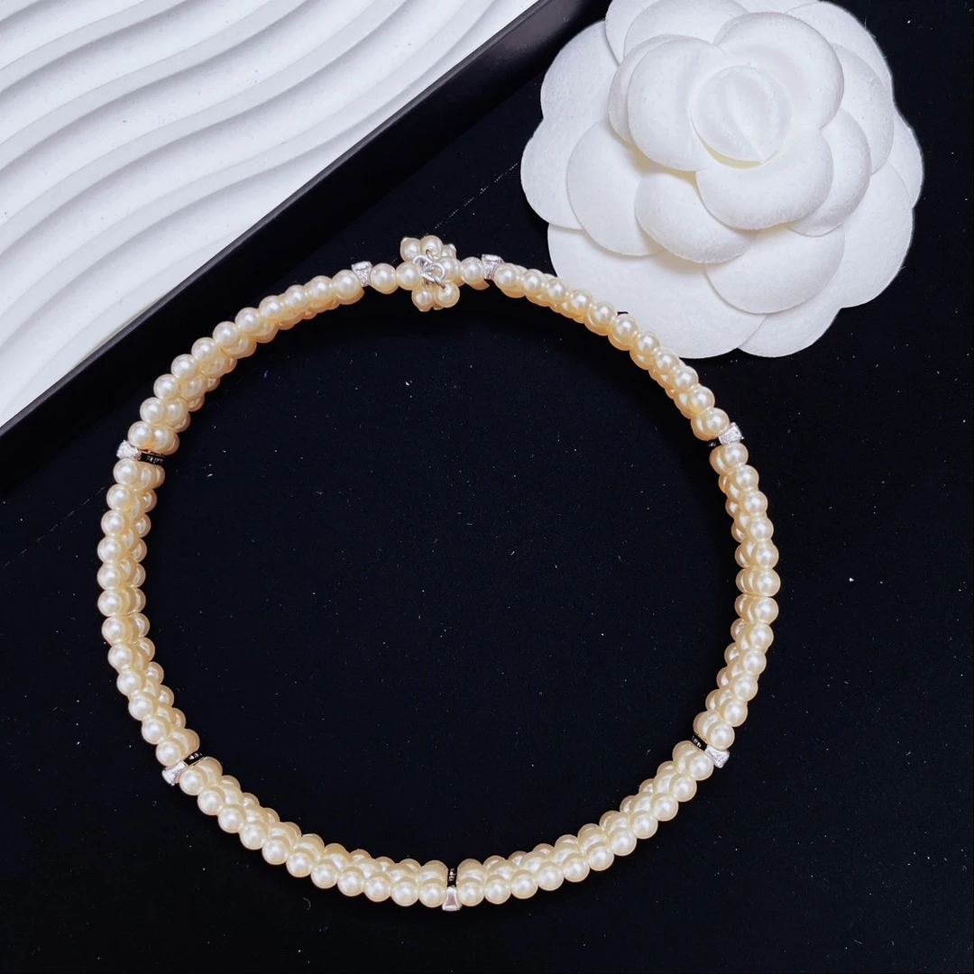 95新  柚礼中古/拜雅曼珍珠项圈LI501017