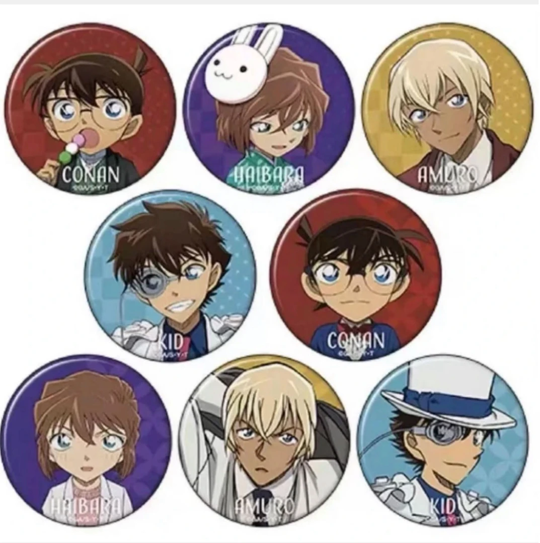 【日谷】名侦探柯南正版中秋吧唧 徽章盲盒
