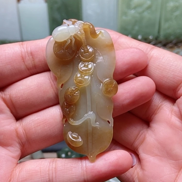 【闪购商品】和田玉未镶嵌颈饰用****4