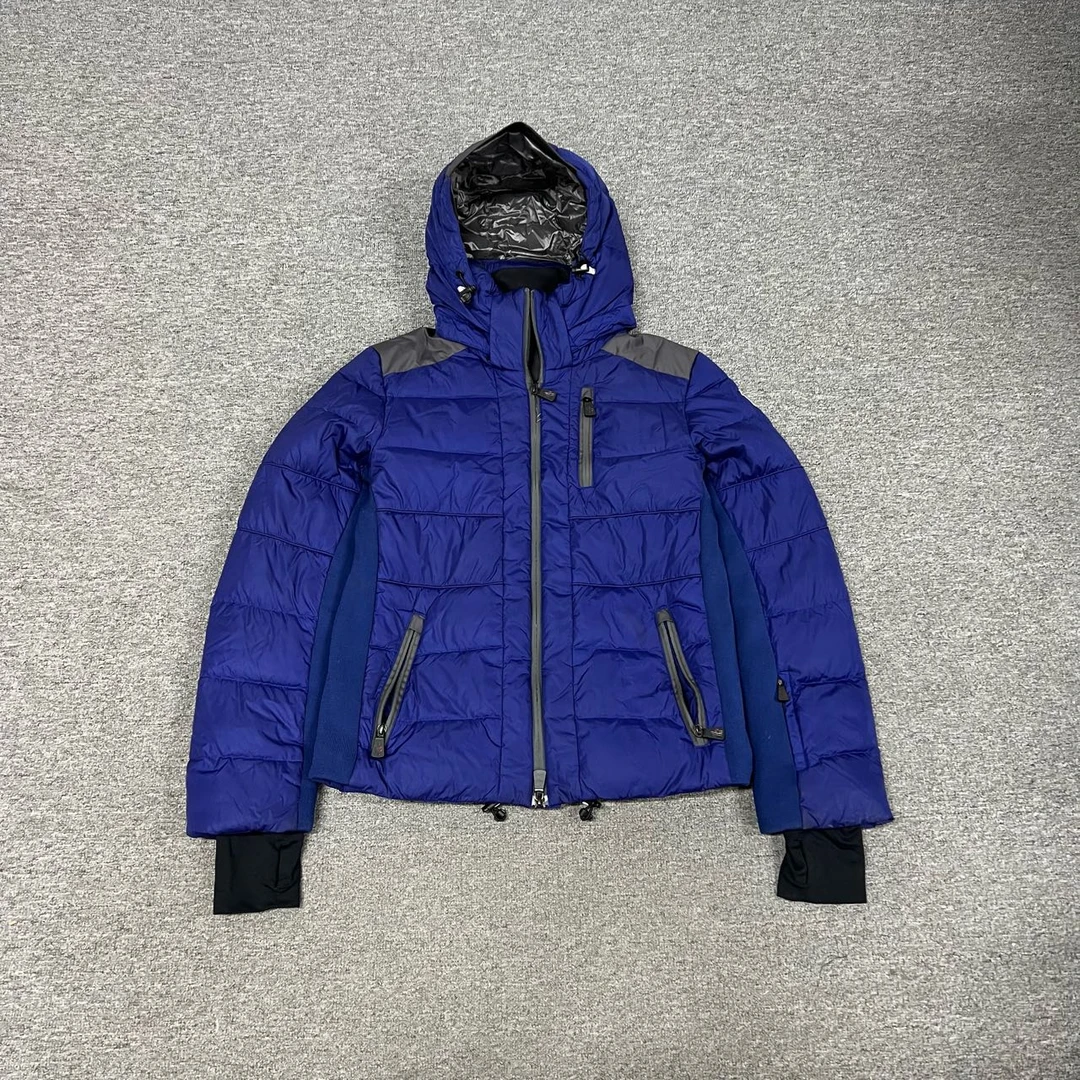 99新 MONCLER 蒙口 蓝色滑雪服