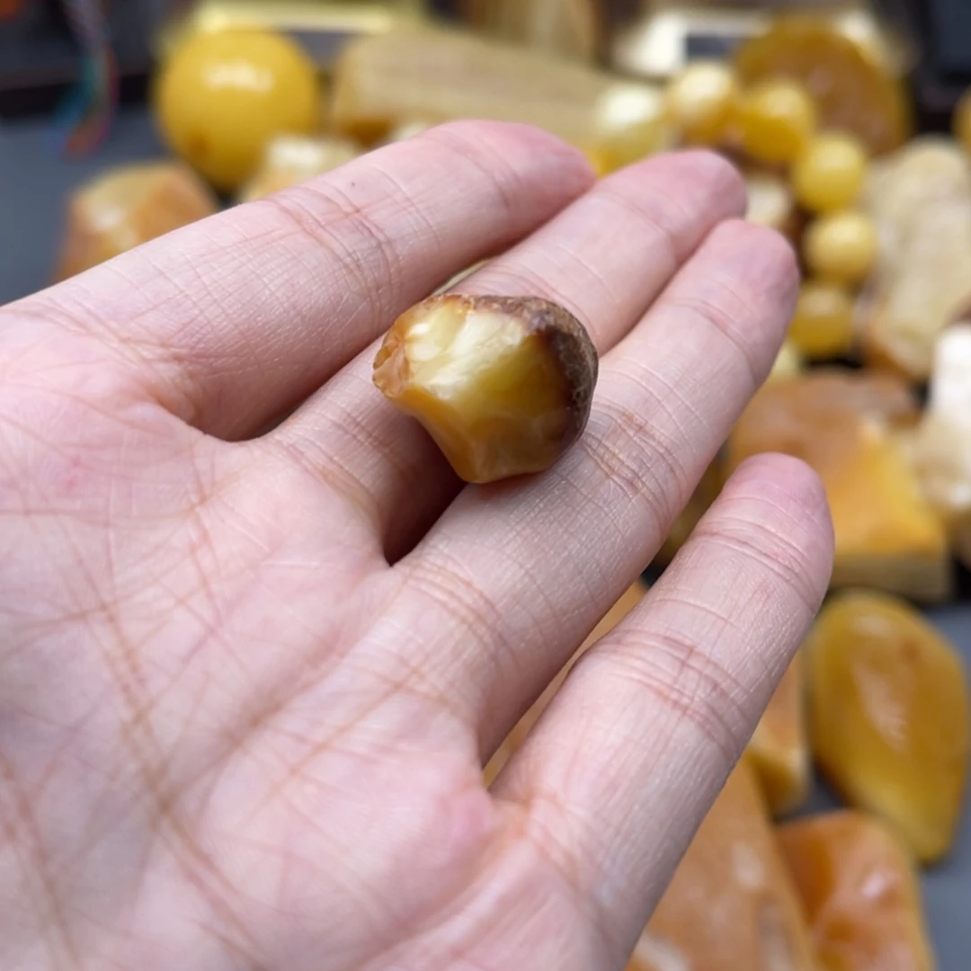 【闪购商品】未镶嵌定制琥珀天然琥珀蜜蜡原石定制