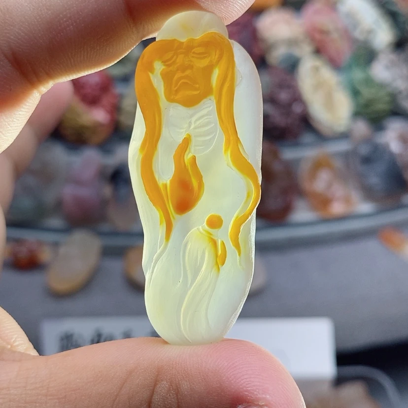 【闪购商品】未镶嵌吊坠定制玛瑙