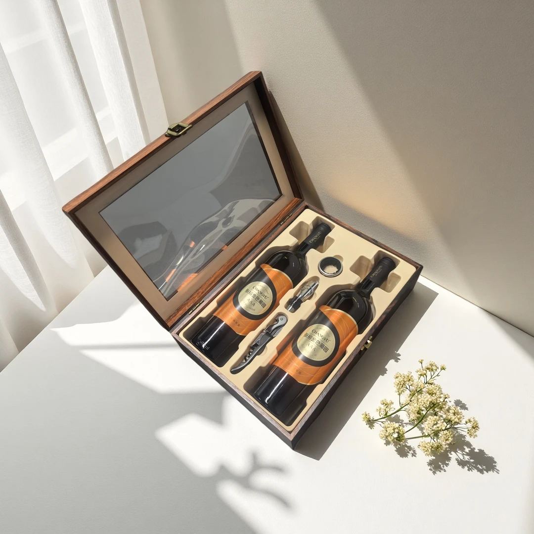 金色葡园3A双支礼盒 750ml*2瓶