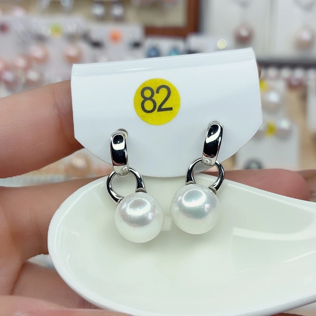 淡水珍珠未镶嵌耳饰