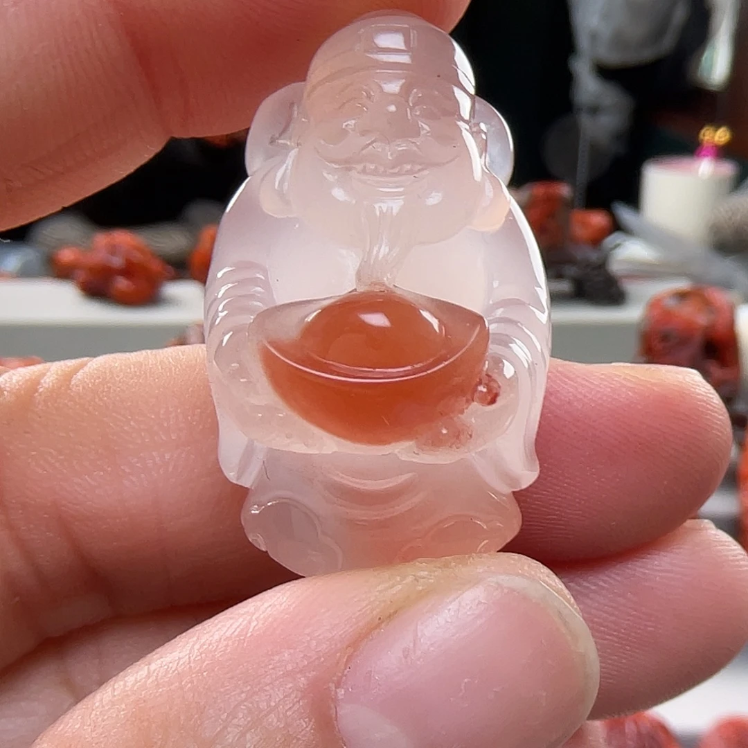 南红玛瑙未镶嵌颈饰