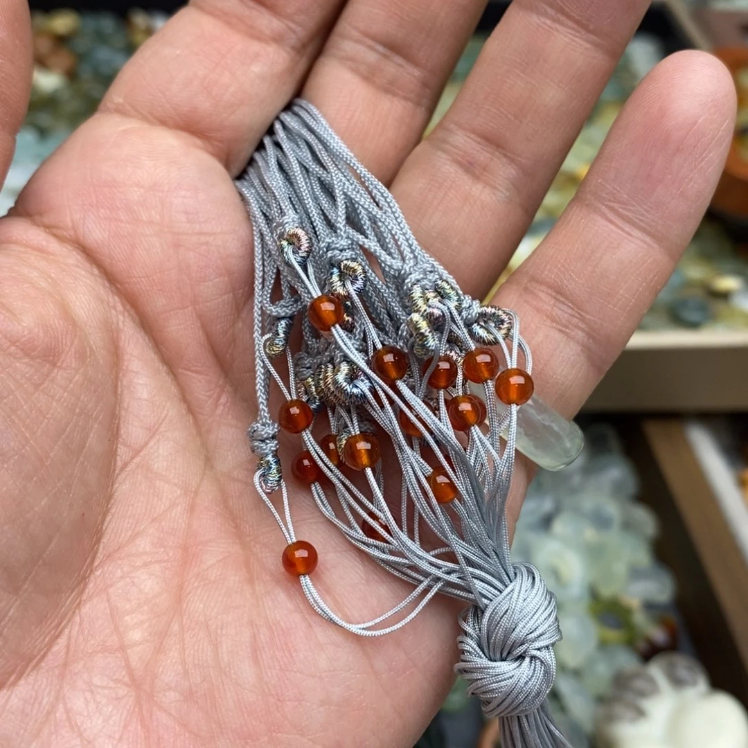 岫玉天然岫玉挂件，绳子单拍不发货未镶嵌