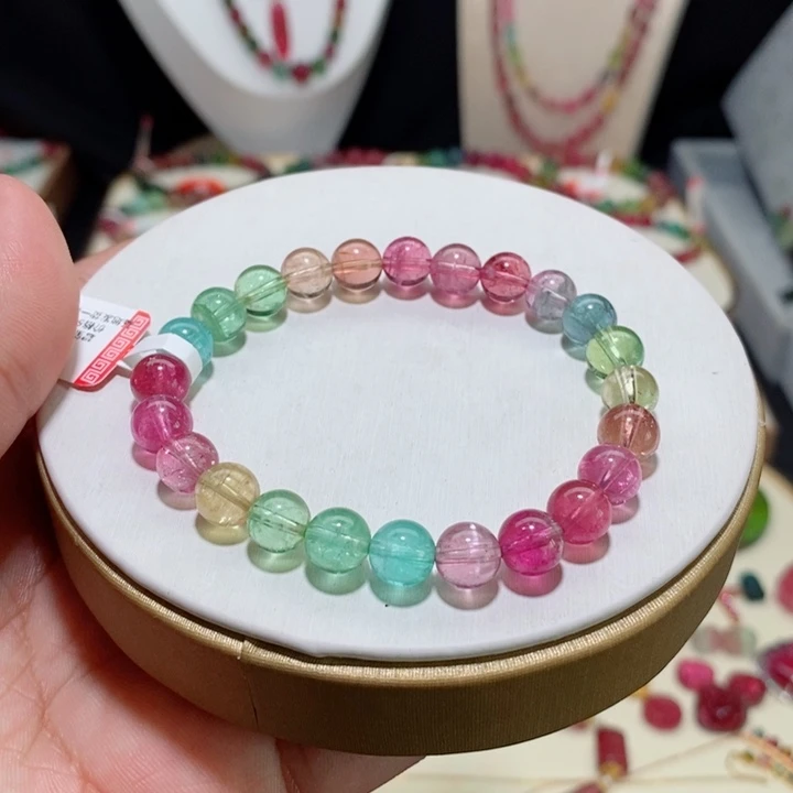 碧玺手链未镶嵌碧玺手链