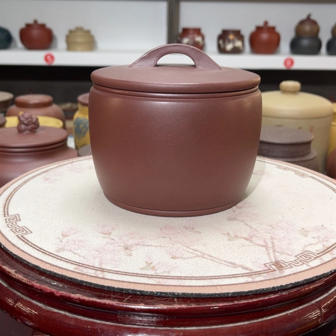 紫砂茶叶罐紫砂罐