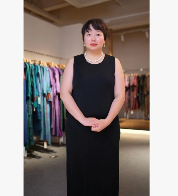 【果缎梅姐专属】双面穿丝绵纹柞蚕丝香云纱珠片绣花棉服  28232