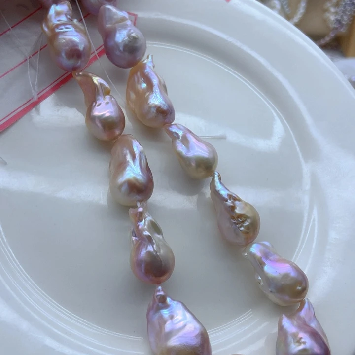 淡水珍珠未镶嵌颈饰打**怪