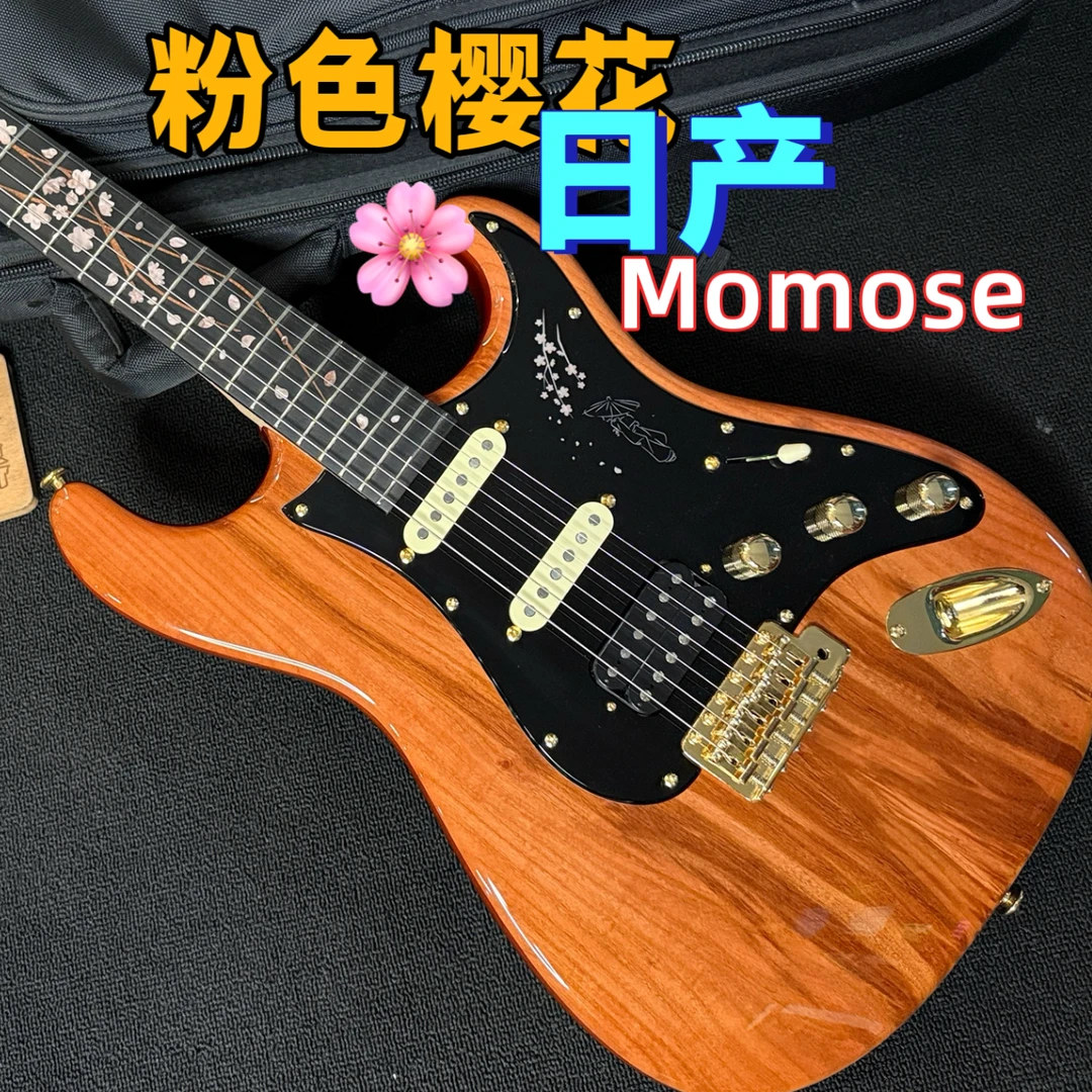 Momose MC-SHIDAREZAKURA SP'23/E日产樱花粉电吉他