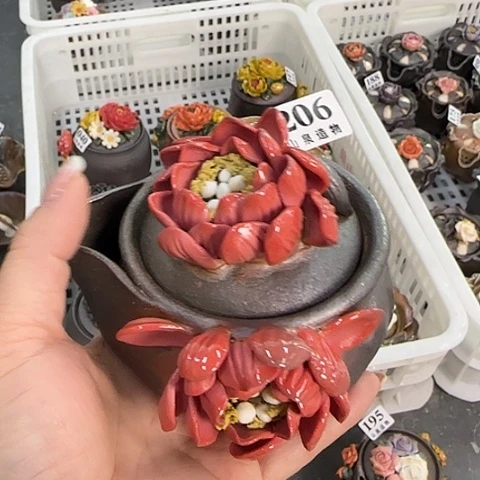 雅***意山泉造物手工制作柴烧206
