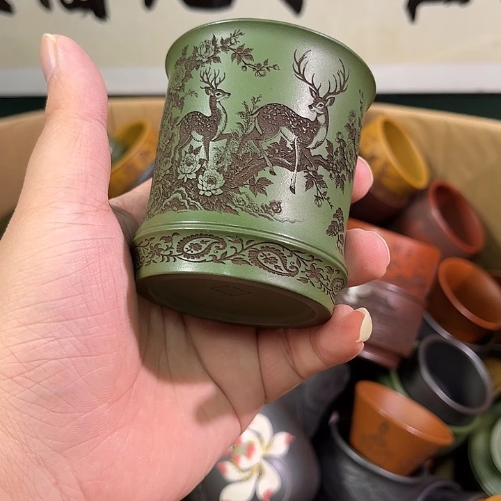 茶杯紫砂全手工紫砂主人杯